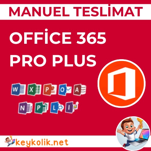 Office 365 Pro Plus – Windows & Mac – 1 Yıllık 5 Cihaz
