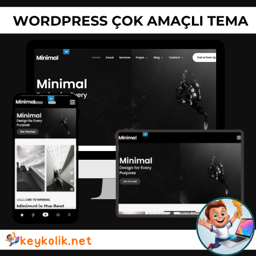 Minimalist WordPress Teması